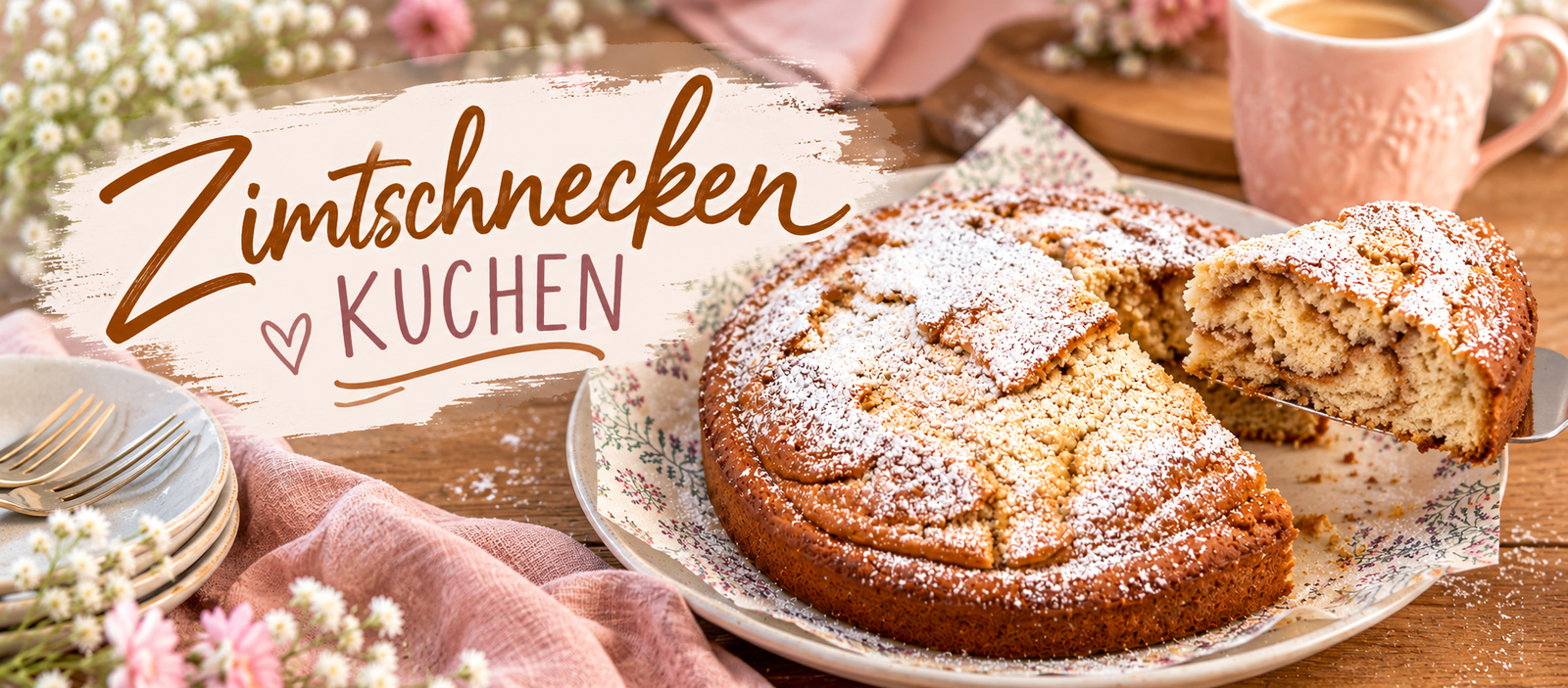 Zimtschnecken-Kuchen – schnell, saftig und perfekt für jede Gelegenheit